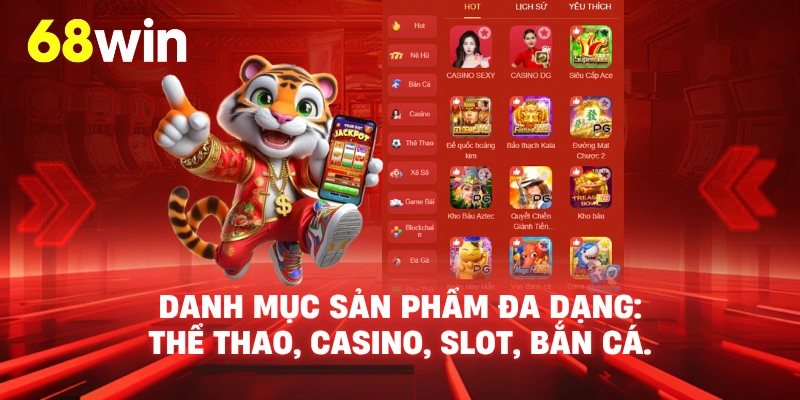 Giới thiệu 68WIN - Hệ sinh thái đa nền tảng, trải nghiệm mượt mà